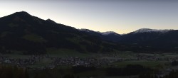 Archiv Foto Webcam Dorfkamera über Westendorf am Wilden Kaiser 06:00