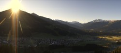 Archiv Foto Webcam Dorfkamera über Westendorf am Wilden Kaiser 07:00