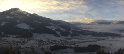 Archiv Foto Webcam Dorfkamera über Westendorf am Wilden Kaiser 07:00