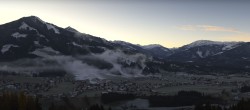 Archiv Foto Webcam Dorfkamera über Westendorf am Wilden Kaiser 06:00