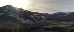 Archiv Foto Webcam Dorfkamera über Westendorf am Wilden Kaiser 08:00