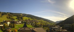 Archived image Webcam Panorama: Alpinresort Saalbach 04:00
