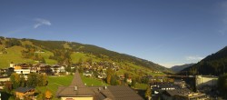 Archived image Webcam Panorama: Alpinresort Saalbach 10:00