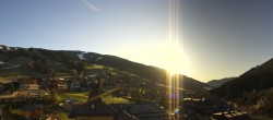 Archiv Foto Webcam Blick über Saalbach vom Alpinresort 06:00