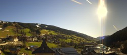 Archiv Foto Webcam Blick über Saalbach vom Alpinresort 07:00