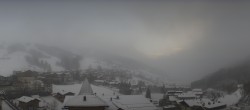 Archiv Foto Webcam Blick über Saalbach vom Alpinresort 07:00