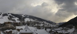 Archiv Foto Webcam Blick über Saalbach vom Alpinresort 09:00