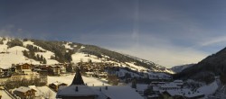 Archiv Foto Webcam Blick über Saalbach vom Alpinresort 11:00