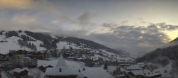 Archived image Webcam Panorama: Alpinresort Saalbach 07:00