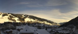 Archived image Webcam Panorama: Alpinresort Saalbach 09:00