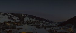 Archived image Webcam Panorama: Alpinresort Saalbach 17:00