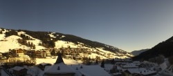 Archiv Foto Webcam Blick über Saalbach vom Alpinresort 09:00