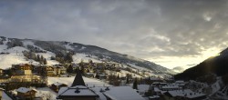 Archiv Foto Webcam Blick über Saalbach vom Alpinresort 07:00