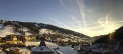 Archiv Foto Webcam Blick über Saalbach vom Alpinresort 07:00