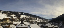 Archived image Webcam Panorama: Alpinresort Saalbach 09:00