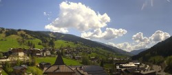 Archiv Foto Webcam Blick über Saalbach vom Alpinresort 09:00