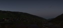 Archived image Webcam Panorama: Alpinresort Saalbach 19:00