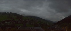 Archiv Foto Webcam Blick über Saalbach vom Alpinresort 23:00
