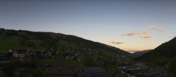 Archiv Foto Webcam Blick über Saalbach vom Alpinresort 23:00