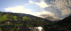 Archiv Foto Webcam Blick über Saalbach vom Alpinresort 07:00
