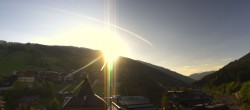 Archiv Foto Webcam Blick über Saalbach vom Alpinresort 06:00