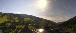 Archiv Foto Webcam Blick über Saalbach vom Alpinresort 07:00