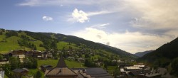 Archiv Foto Webcam Blick über Saalbach vom Alpinresort 09:00