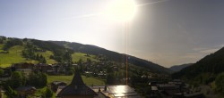Archiv Foto Webcam Blick über Saalbach vom Alpinresort 07:00