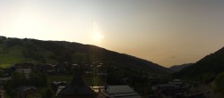 Archiv Foto Webcam Blick über Saalbach vom Alpinresort 06:00
