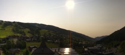 Archiv Foto Webcam Blick über Saalbach vom Alpinresort 07:00