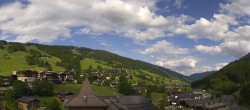 Archiv Foto Webcam Blick über Saalbach vom Alpinresort 15:00