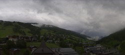 Archiv Foto Webcam Blick über Saalbach vom Alpinresort 05:00