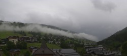 Archiv Foto Webcam Blick über Saalbach vom Alpinresort 09:00