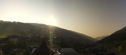 Archiv Foto Webcam Blick über Saalbach vom Alpinresort 06:00