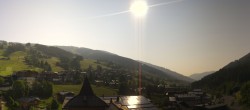 Archiv Foto Webcam Blick über Saalbach vom Alpinresort 07:00