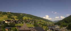 Archiv Foto Webcam Blick über Saalbach vom Alpinresort 15:00