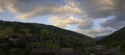 Archiv Foto Webcam Blick über Saalbach vom Alpinresort 19:00