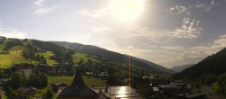 Archiv Foto Webcam Blick über Saalbach vom Alpinresort 07:00
