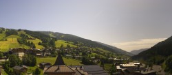 Archived image Webcam Panorama: Alpinresort Saalbach 09:00