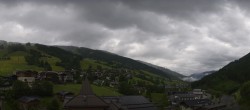 Archived image Webcam Panorama: Alpinresort Saalbach 05:00