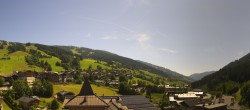 Archiv Foto Webcam Blick über Saalbach vom Alpinresort 09:00