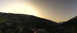 Archiv Foto Webcam Blick über Saalbach vom Alpinresort 05:00