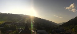 Archiv Foto Webcam Blick über Saalbach vom Alpinresort 06:00