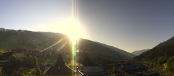 Archiv Foto Webcam Blick über Saalbach vom Alpinresort 01:00