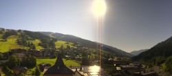 Archiv Foto Webcam Blick über Saalbach vom Alpinresort 02:00