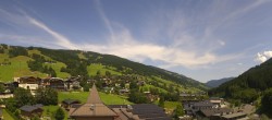 Archiv Foto Webcam Blick über Saalbach vom Alpinresort 08:00