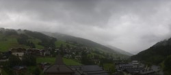 Archiv Foto Webcam Blick über Saalbach vom Alpinresort 07:00