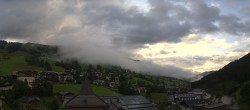 Archiv Foto Webcam Blick über Saalbach vom Alpinresort 05:00
