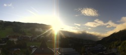 Archiv Foto Webcam Blick über Saalbach vom Alpinresort 06:00