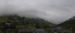 Archiv Foto Webcam Blick über Saalbach vom Alpinresort 09:00